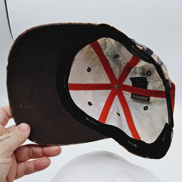 POLARIS | FlexFit camo camouflage snapback cap - Picture 6 of 9